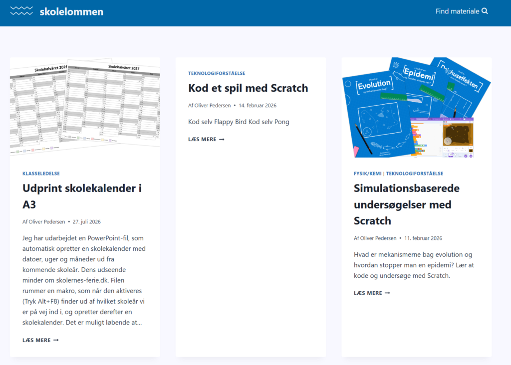 Skolelommen